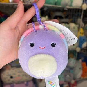 Squishmallows Swerl the Valentine’s Snail 3.5" Stuffed Plush Clip
